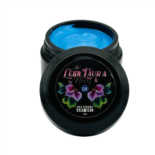 One Stroke Art Gel LIGHT BLUE 10g