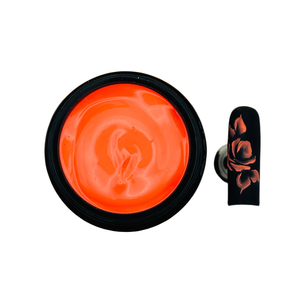 One Stroke Art Gel ORANGE RED