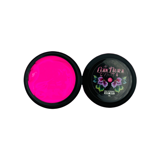 One Stroke Art Gel FUCHSIA 10g