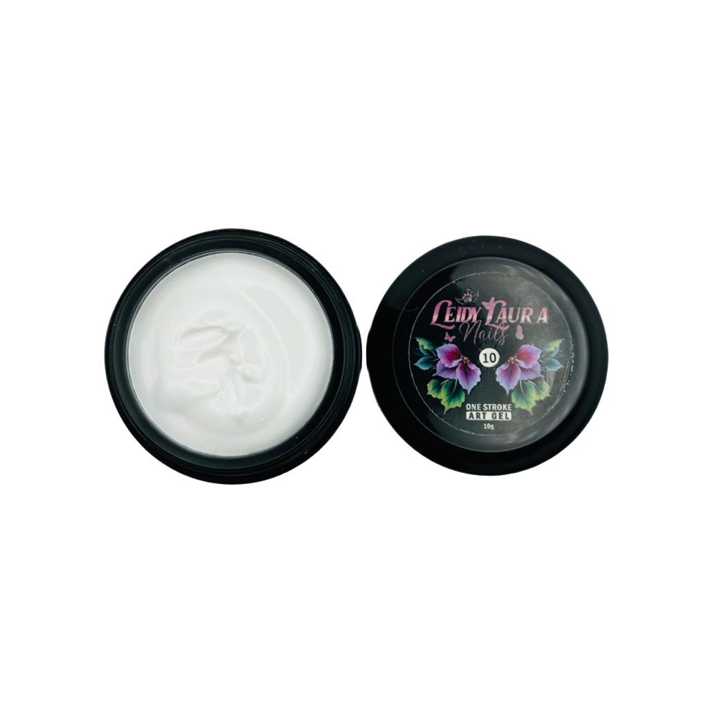 One Stroke Art Gel WHITE 10g