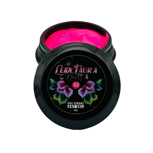One Stroke Art Gel PINK 10g
