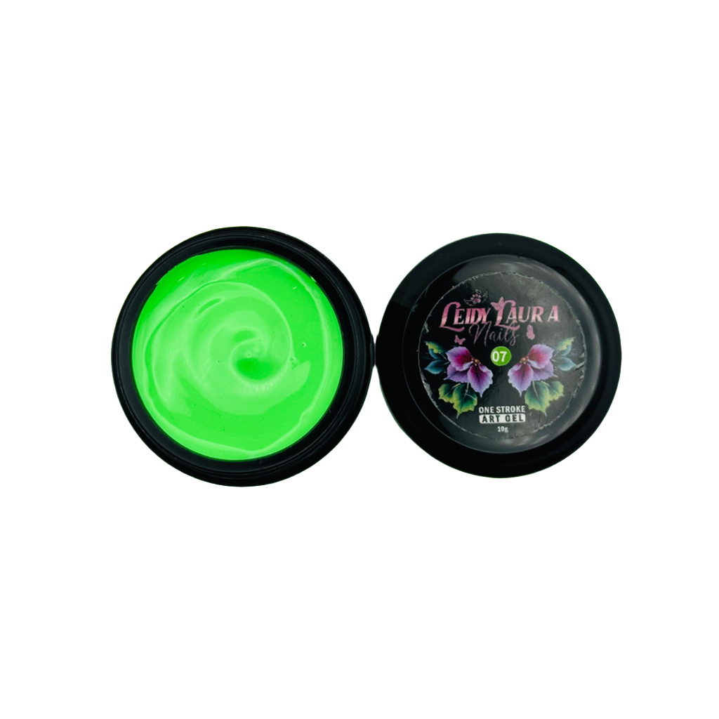 One Stroke Art Gel GREEN 10g