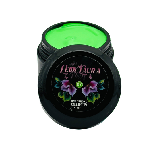 One Stroke Art Gel GREEN 10g