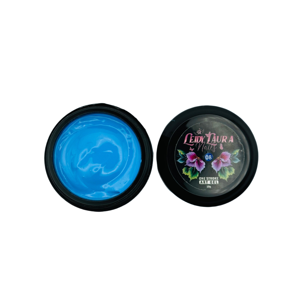 One Stroke Art Gel LIGHT BLUE 10g