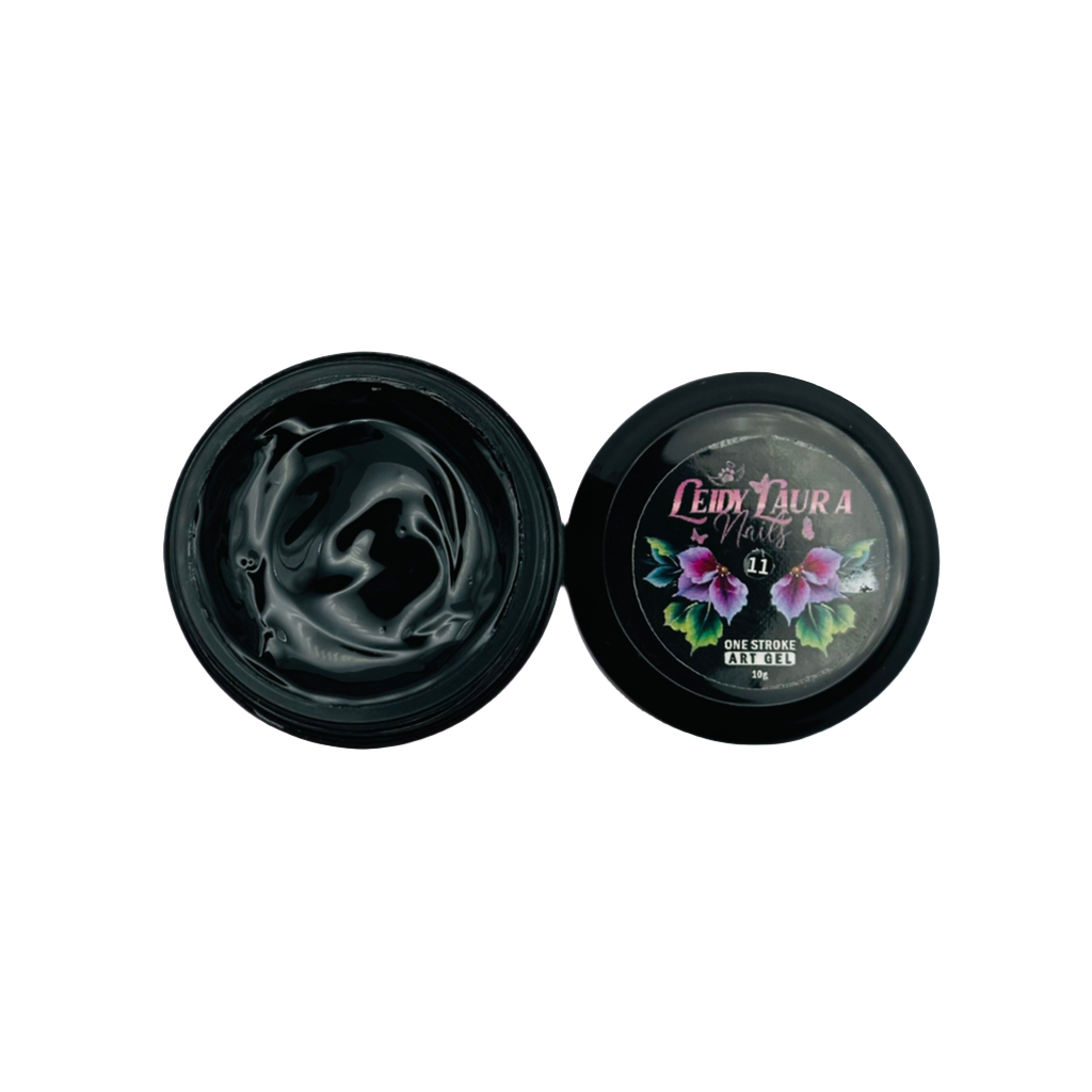 One Stroke Art Gel BLACK 10g