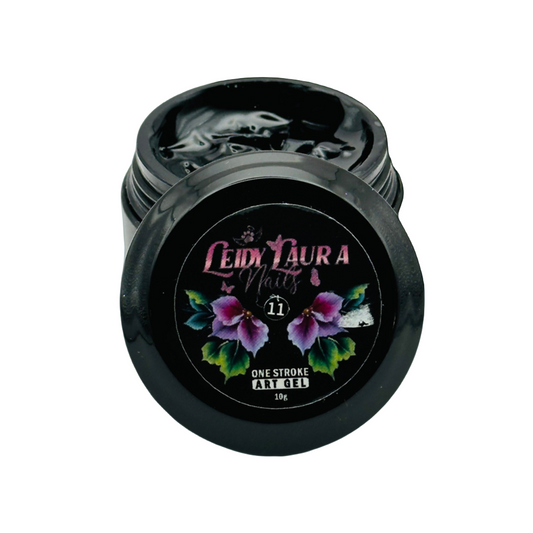 One Stroke Art Gel BLACK 10g