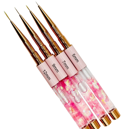 Nail Art Design Liner Brushes # 5,7,9,12