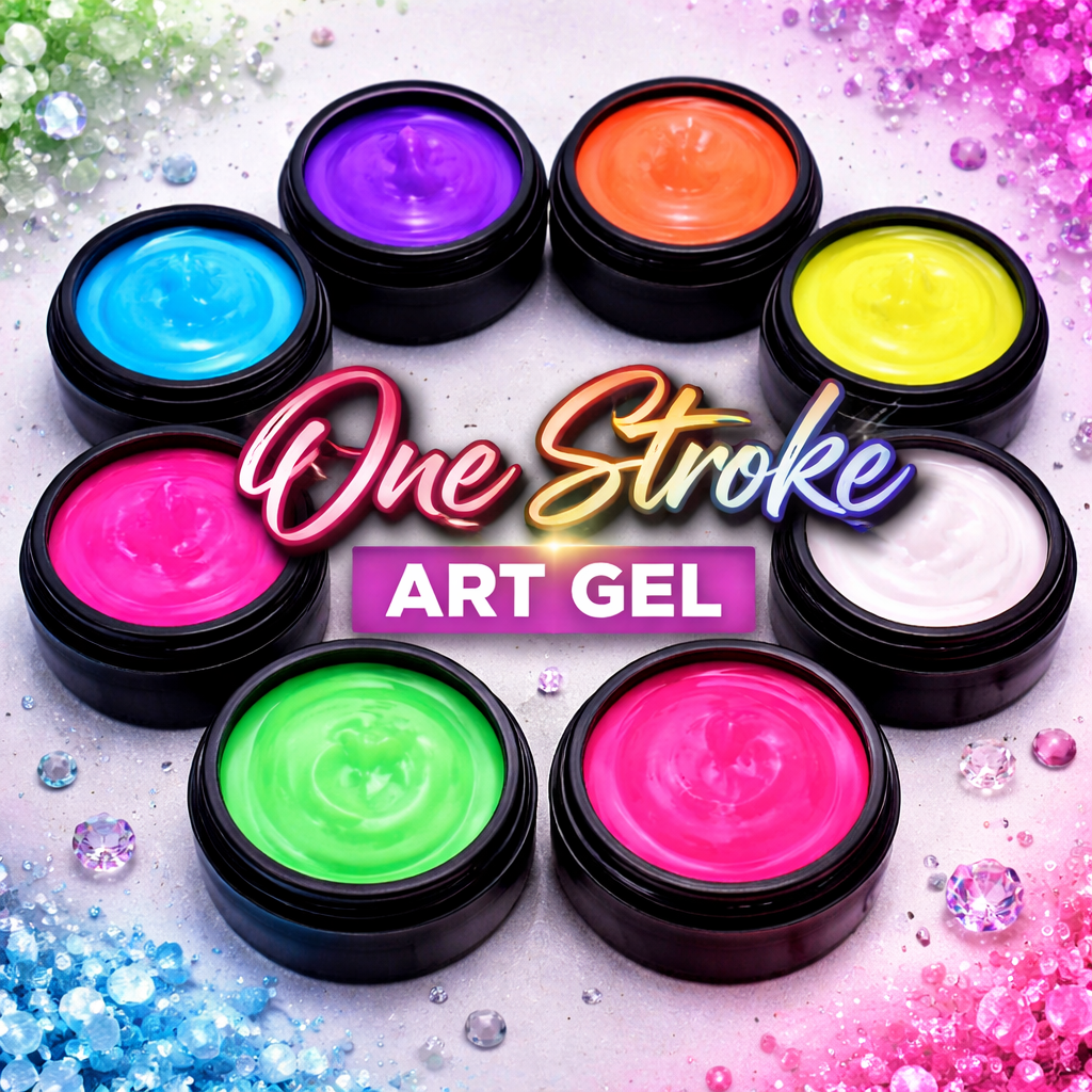 One Stroke Art Gel Bundle (10 Colors)