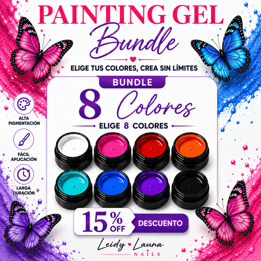 Liner Painting Gel Kit — Pick 8 Colors