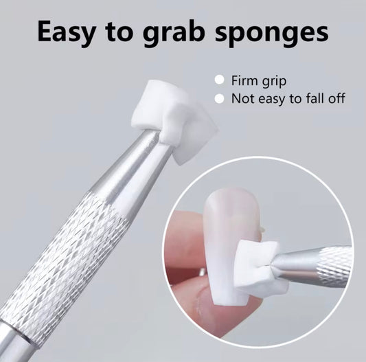 Sponge Nail Tool Kit 100 Pc and Grabbing Pen
