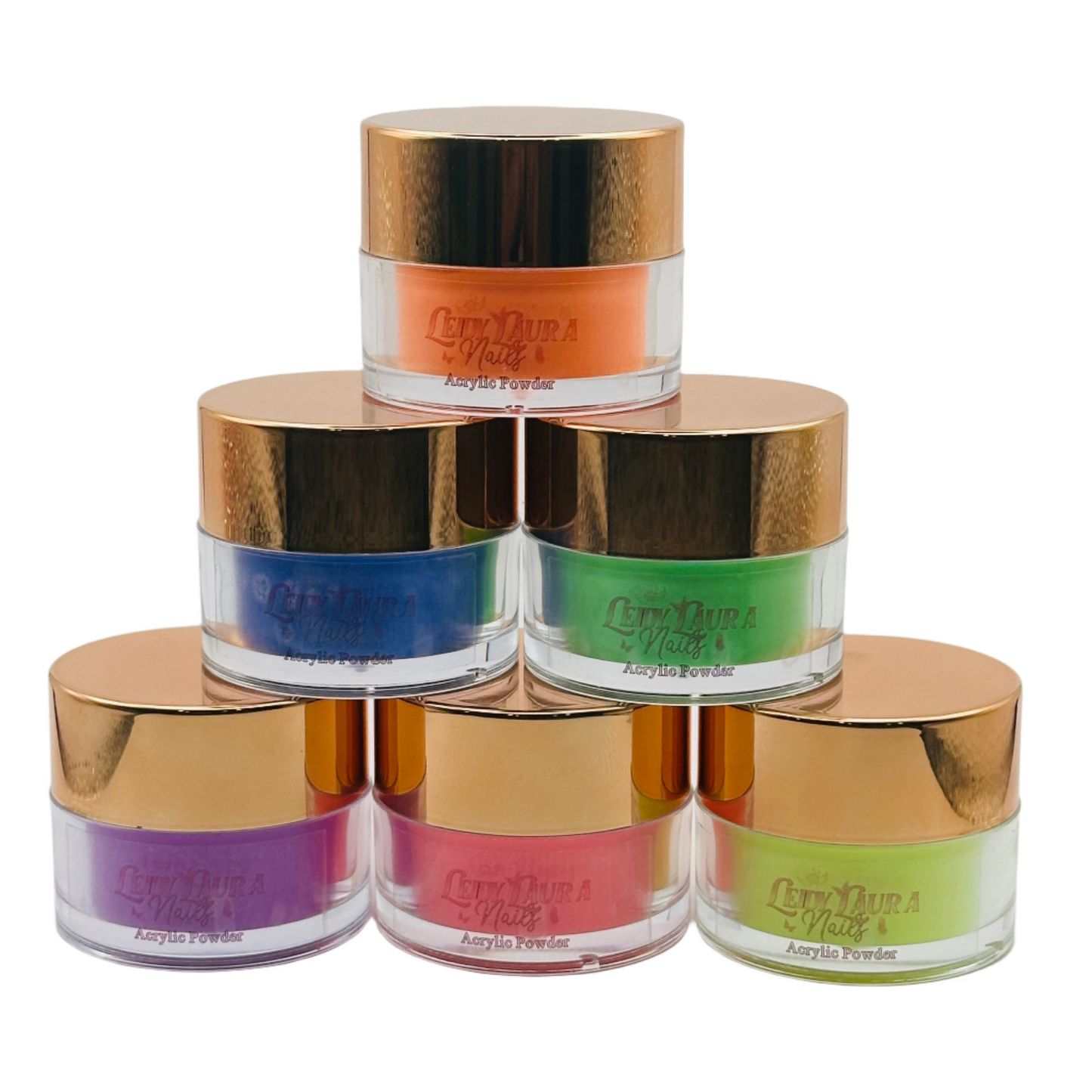 Acrylic Art Powder - 3D Summer Collection (6 x 0.50 oz)