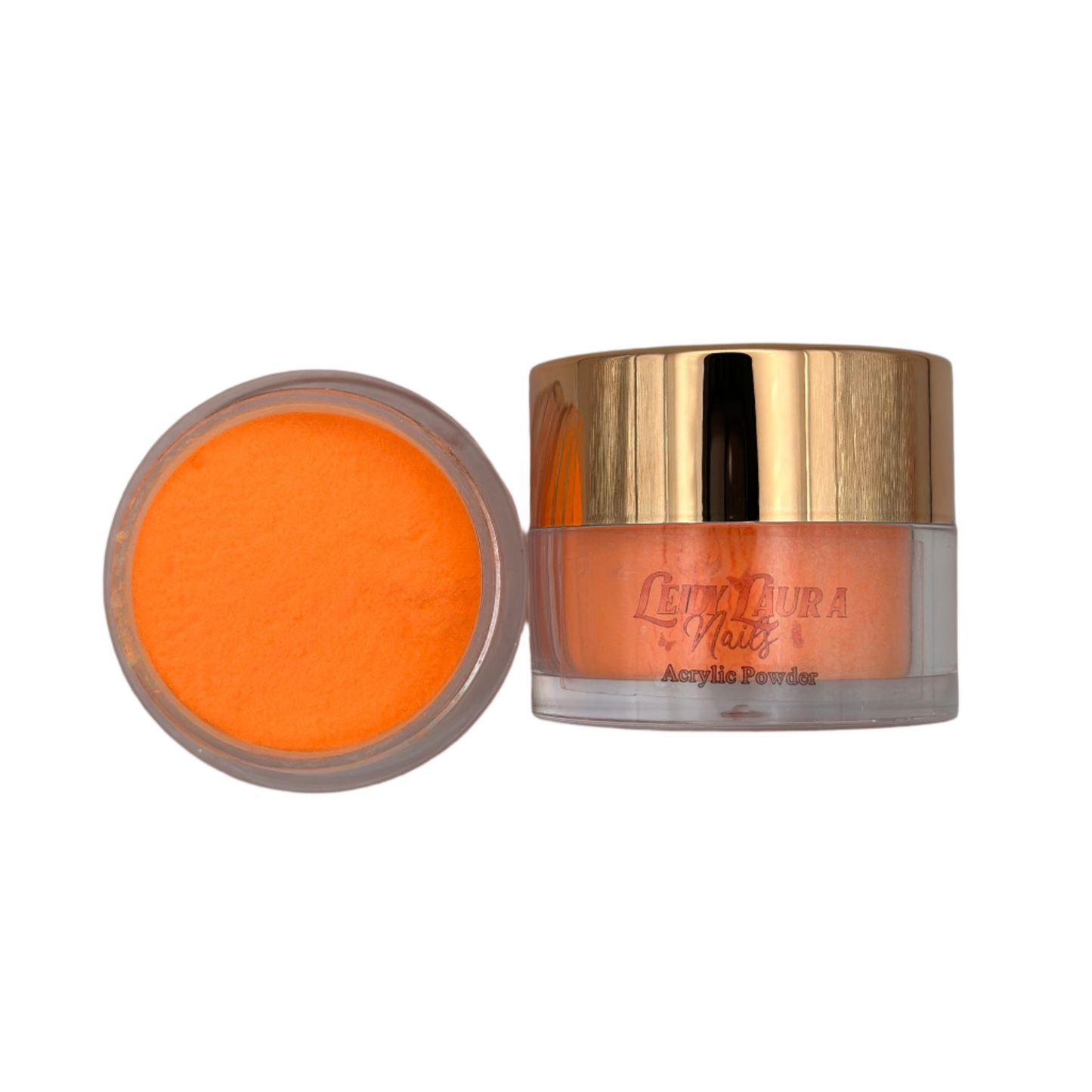 Acrylic Art Powder - 3D Hot Orange (0.50 oz)