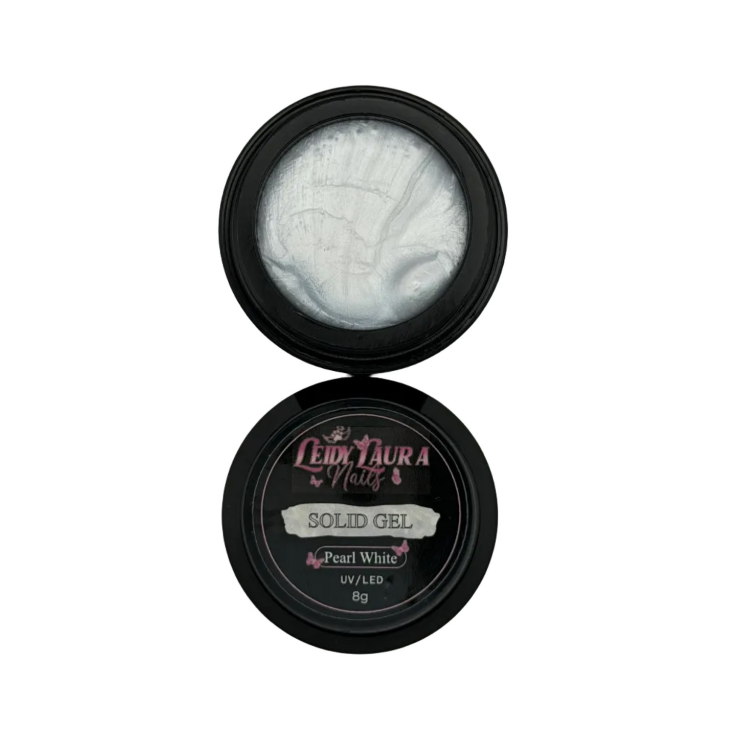3D Solid Gel Pearl White 8g UV/LED